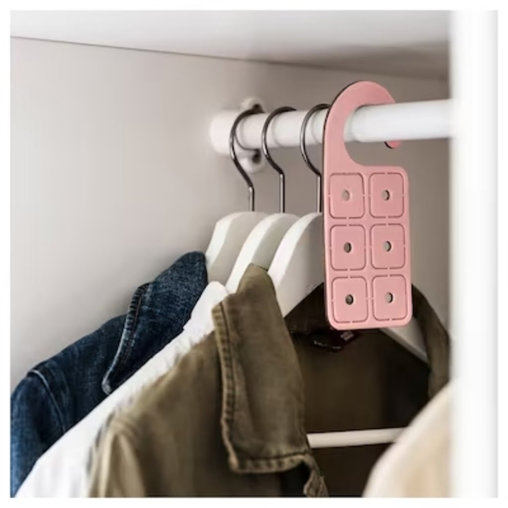 LUGNARE Scented hanger, Jasmine/pink, 2 pack - Nizam